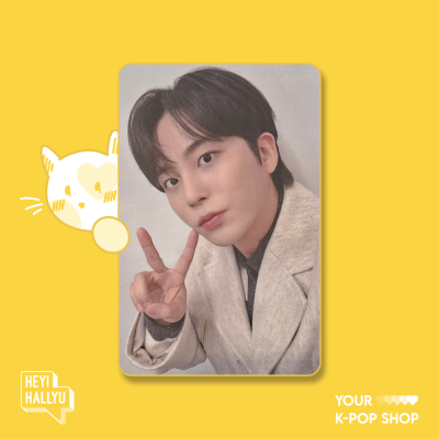 Photocard - Ateez - Towards The Light - Europe Tour Pop Up Lucky Draw - Jongho