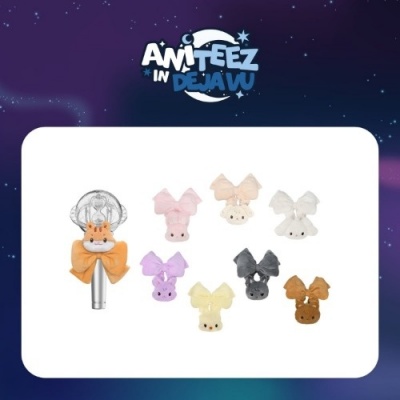 Foto van [Pre Order] ATEEZ - Aniteez In Deja Vu - Tiny Light Stick Scrunchie - JJONGbear