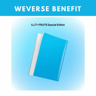[Pre Order] Illit - I Got Your Back - Illit x Fruits - Special Edition - Weverse Benefit