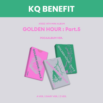 Picture of [Pre Order] ATEEZ - Golden Hour Part.5 - Pocaalbum - KQ Benefit