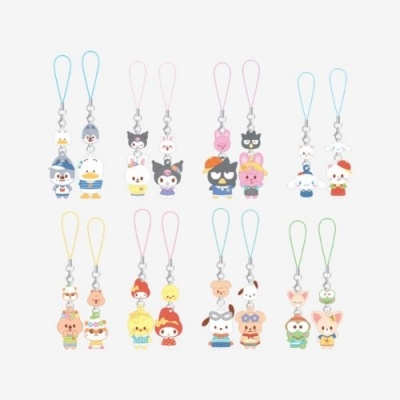 [Pre Order] Stray Kids - Skzoo x Sanrio - Mini Figure Couple Keyring - Wolfchan