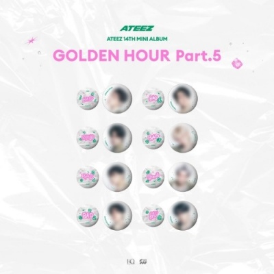 Picture of [Pre Order] Ateez - Golden Hour Part. 5 - Pop-Up Store - Can Badge Set