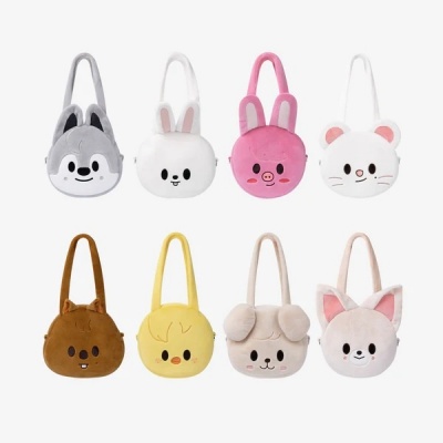 Picture of [Pre Order] Stray Kids - Skzoo - Everywhere All Around The World - Face Shoulder Bag - Wolf Chan