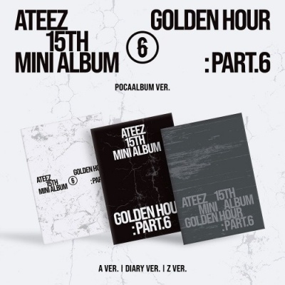 [Pre Order] Ateez - Golden Hour: Part 6 - Poca Album