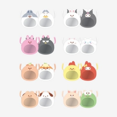 Foto van [Pre Order] Stray Kids - Skzoo x Sanrio - Plush PVC Cross Bag - FoxI.Ny x Kerokerokeroppi