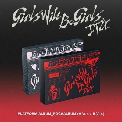  Itzy - Girls Will Be Girls - Platform - B - Pink
