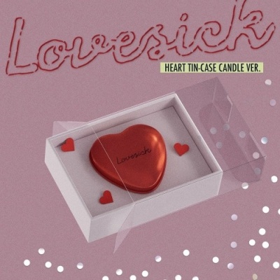 [Pre Order] Itzy - Chaeryeong - Lovesick - Heart Tin-Case Candle