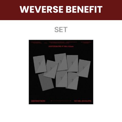 [Pre Order] Ampers&One - Definition - We - Digipack Set - Weverse Benefit