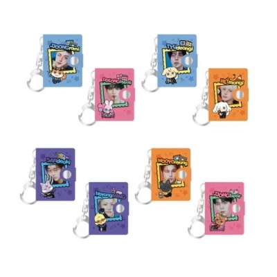 [Pre Order] Ateez - Aniteez In Color - Mini Album Keyring - Sandeoki