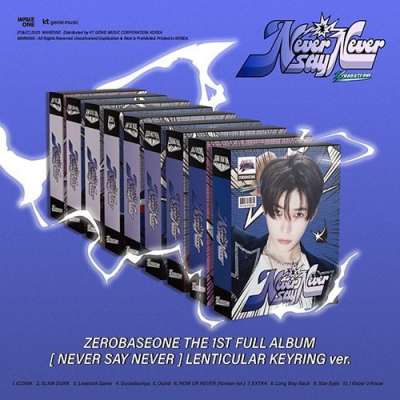 Zerobaseone - Never Say Never - Lenticular Keyring 