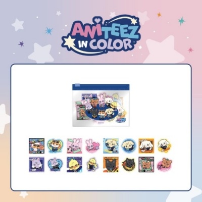 Picture of [Pre Order] Ateez - Aniteez In Color - Flake Sticker Set