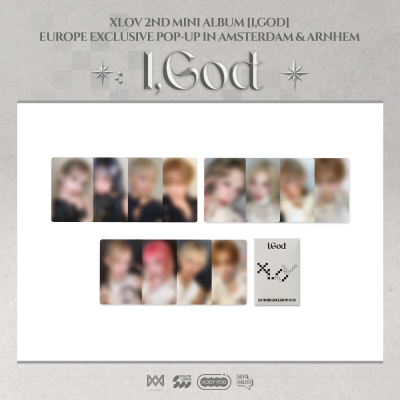 Foto van XLOV - [2026 XLOV [I,GOD] EUROPE EXCLUSIVE POP-UP MD] TRADING CARD (RANDOM)