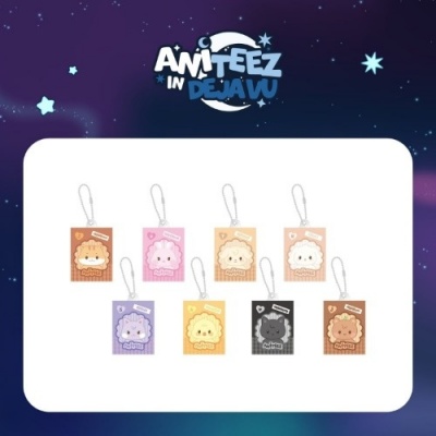 [Pre Order] ATEEZ - Aniteez In Deja Vu - Random Miniature Keyring - WOOYOnyang
