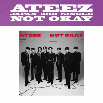 ATEEZ - Not Okay - Limited B - Black & White