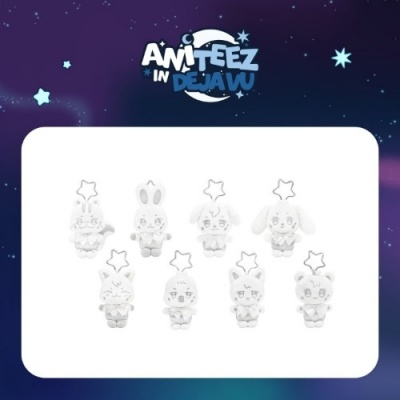 Foto van [Pre Order] ATEEZ - Aniteez In Deja Vu - Silver Aniteez Plush Keyring - JJONGbear