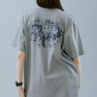 Picture of NewJeans x Murakami - Gray T-shirt - M