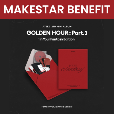 Picture of [Pre Order] Ateez - Golden Hour : Part.3 - In Your Fantasy - Fantasy - Limited - Makestar Benefit