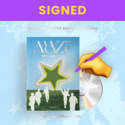 [Pre Order] ONEWE - Maze : Ad Astra - Ad Astra - SIGNED - Blue Photobook