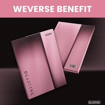 [Pre Order] Blackpink - Deadline - Pink - Weverse Benefit
