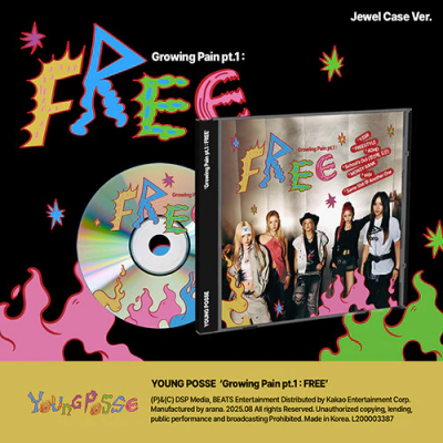 Picture of Young Posse - Growing Pain Pt.1: Free - Jewel Case