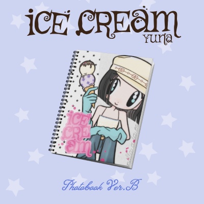 Foto van Itzy - Yuna - Ice Cream - Photobook - B - Cartoon