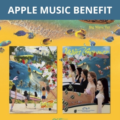 Foto van [Pre Order] Red Velvet - Velvet Summer - Big Wave - Apple Music Benefit