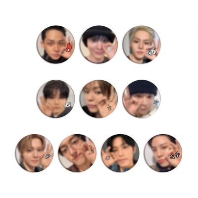 Picture of (Pre-Order + EXCL PC) TREASURE - TREASURE ARCHIVE : TREASURE 6th ANNIVERSARY - Cushion Pin Button