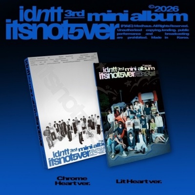 idntt - Itsnotover - Photobook - Chrome Heart - White