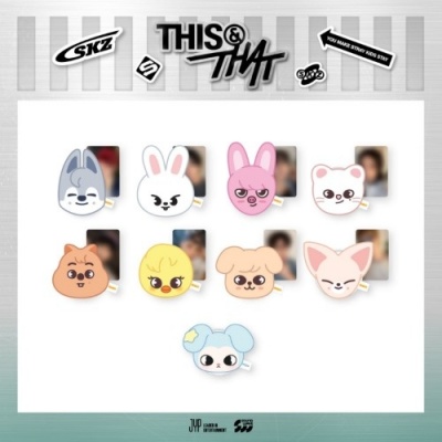 Foto van [Pre Order] Stray Kids - This & That - Skzoo - Plush Magnetic Holder - Tasy