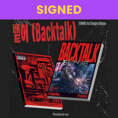 Foto van [Pre Order] Evnne - Backtalk - Photobook - Signed - K-Idol