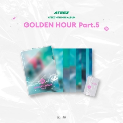 Picture of [Pre Order] Ateez - Golden Hour Part. 5 - Pop-Up Store - L-Holder Photo Set