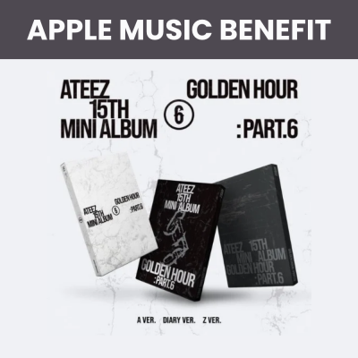 [Pre Order] Ateez - Golden Hour: Part 6 - Photobook - Apple Music Benefit