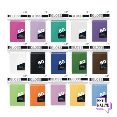 Ultra Pro - Coloured Sleeves - Gloss - 60 Pieces - Aqua