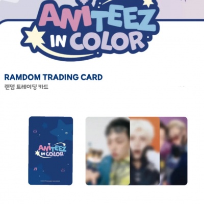 Foto van [Pre Order] Ateez - Aniteez In Color - Random Trading Card