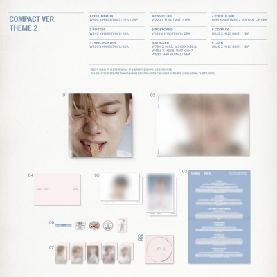 Picture of TXT - Yeonjun - No Labels : Part 02 - Compact - Theme 3 - Grey