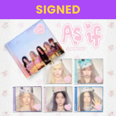 Ifeye - As If - Jewel - Rahee - Purple - Signed - K-idol