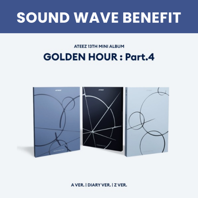Foto van [Pre Order] ATEEZ - Golden Hour : Part 4 - Photobook - Sound Wave Benefit