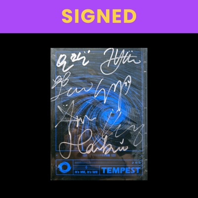 Picture of Tempest - It's Me It's We - Blue - Signed All Members