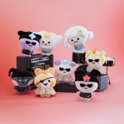 Picture of [Pre Order] ATEEZ - Mighteez Rock The Stage - Pop Star Plush Keyring