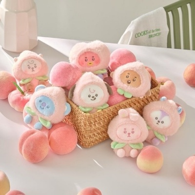 Picture of [Pre Order] BTS - BT21 - Peach Holic - Plush Keyring