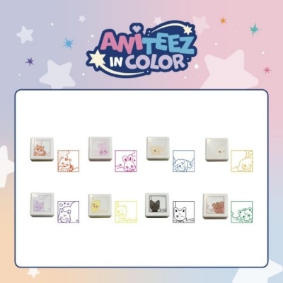 Foto van [Pre Order] Ateez - Aniteez In Color - Speech Bubble Stamp