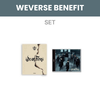 [Pre Order] &Team - We On Fire - Standard Edition + Limited Edition Set - Weverse Benefit