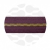 Image of Midnight Plum - #M5 Bronze | Metal Zipper Tape