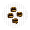 Image of Snap-on #5S | Zipper slider Nylon Coil | Antique Gold