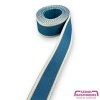 Image de Sangle Deux Tons Bleu Océan - 38 mm | 1,6 mètre
