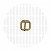 Image de Boucle à rouleau | 19 mm | Antique Gold