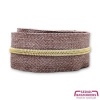 Image de Chestnut Brown - #3S Gold | Nylon Coil Zipper Tape | 3 meter