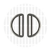 Image de Sleek Duo | D-ring | 38 mm | Gun metal