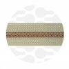 Image of Oatmeal Beige - #5S Rose Gold | Nylon Coil Zipper Tape | 1 meter