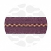 Image of Midnight Plum - #M5 Antique Copper | Metal Zipper Tape